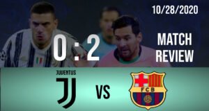 Juventus v/s FC Barcelona Football Match Riview Juventus-Vs-FCB
