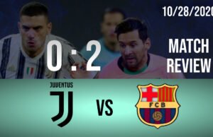 Juventus v/s FC Barcelona Football Match Riview Juventus-Vs-FCB