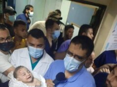 Miraculous survival of baby from airstrikes in Gaza Baby survived in air strikes at Gaza