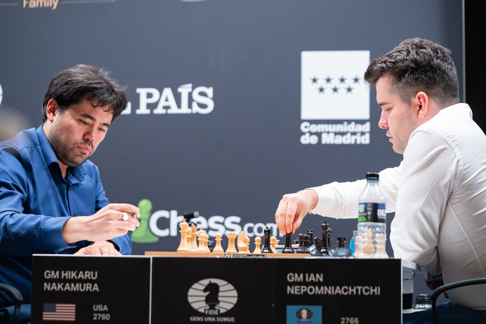 Hikaru Nakamura vs Alireza Firouzja: FIDE Candidates 2022, Madrid