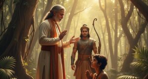 Story Of Ekalavya: Price of Dedication and Right Thumb Story of Ekalavya