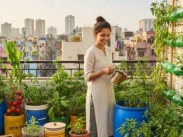 Urban gardening in india