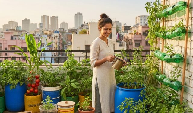 Urban gardening in india