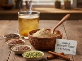 Homemade Weight Loss Powder