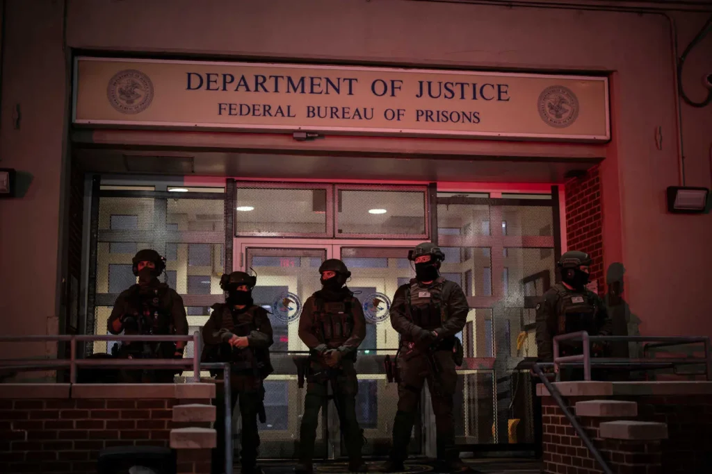 Mr. Maduro arrived in Brooklyn and will be held at the Metropolitan Detention Center, New York