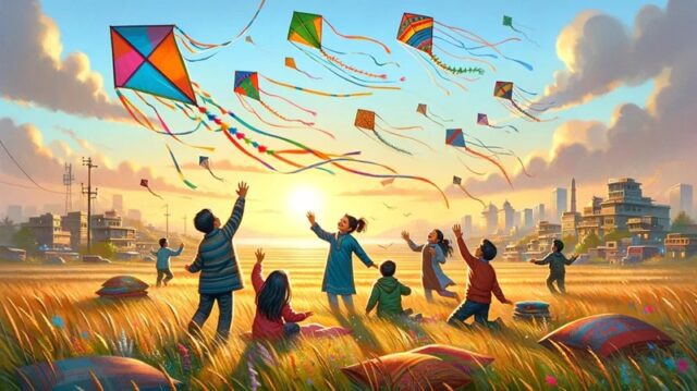 Uttarayan and Mythology